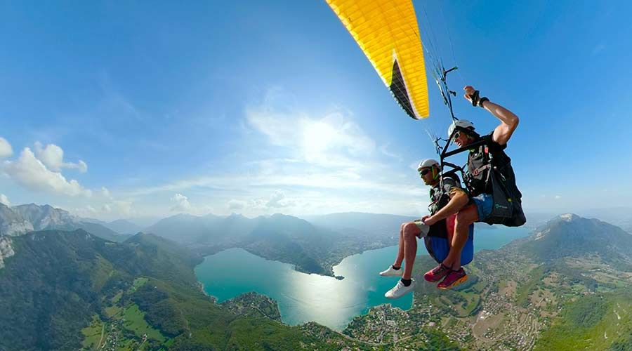 Bon cadeau parapente Chamonix