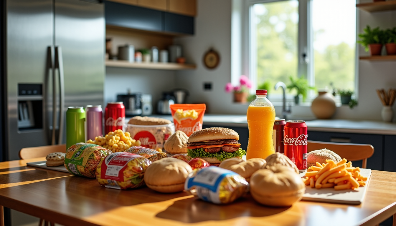 Les aliments ultra-transformés et leurs effets sur l’organisme à long terme