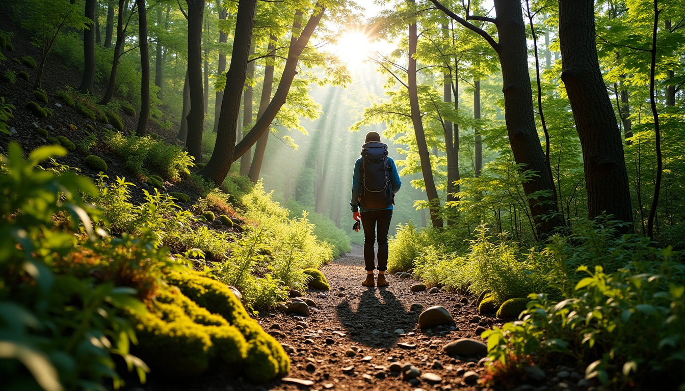 Découvrir la biodiversité unique lors de la randonnée aux Sentiers Écologiques de Saint-Hippolyte