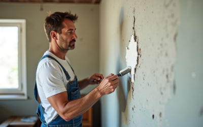 Comment réparer un mur fissuré sans faire appel à un professionnel