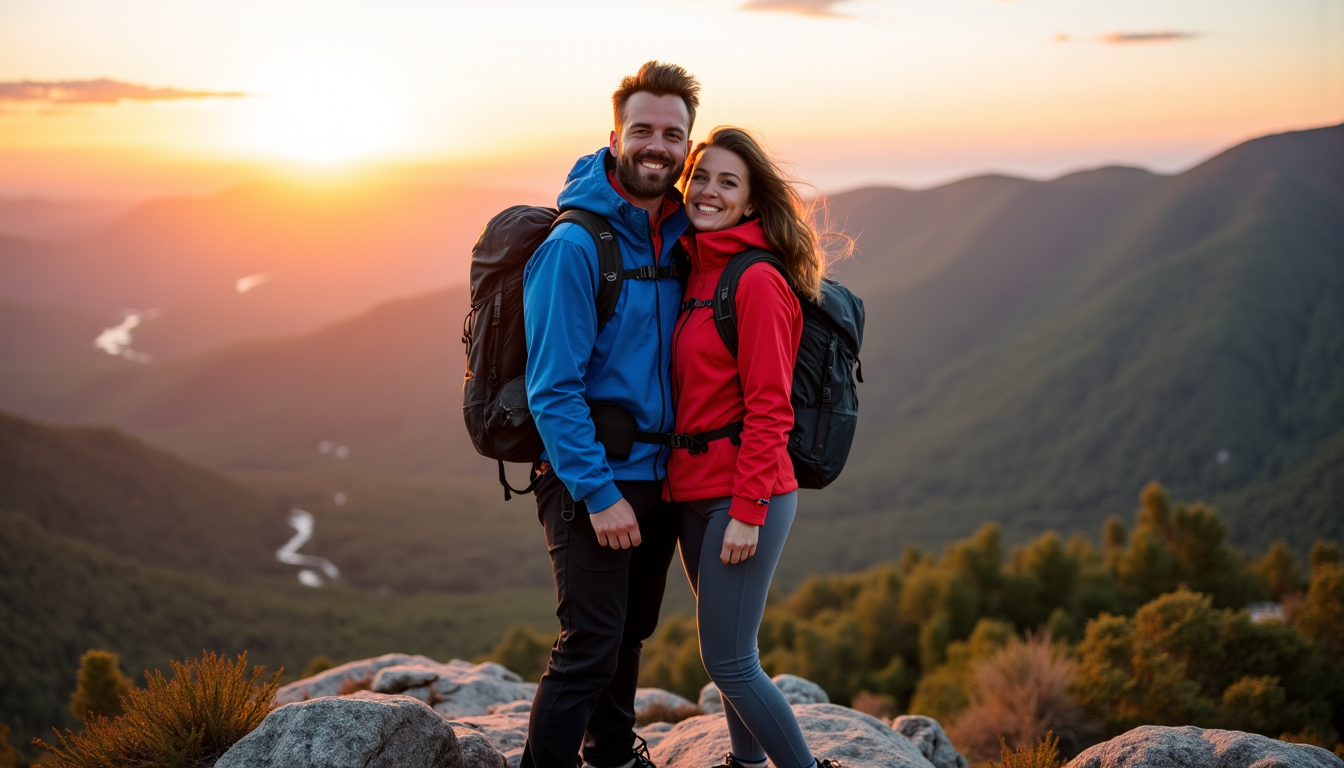 Les séjours de voyage de noces adaptés aux couples aventureux